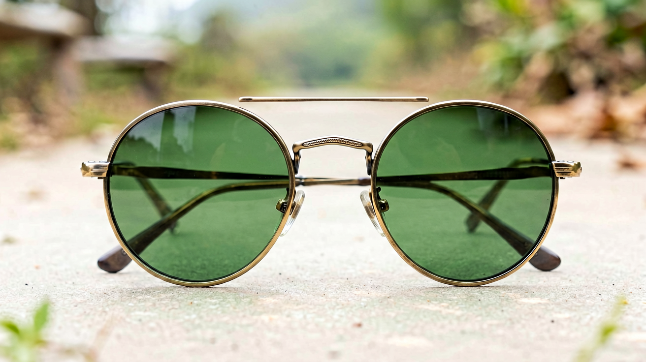 Ray-Ban Round金属圆形太阳镜复古款